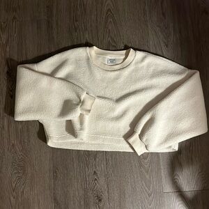 Sunday best cropped fleece long sleeve